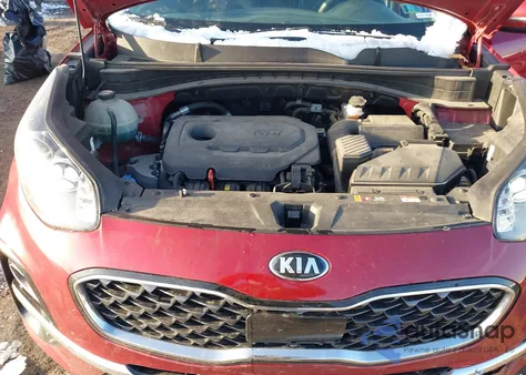 2020 Kia Sportage Ex from USA, damaged, VIN KNDPNCAC1L7644242